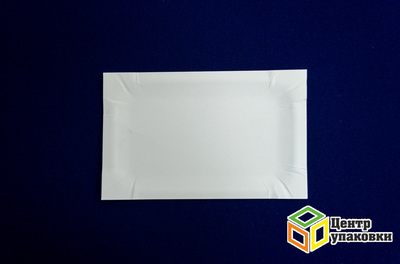 Тарелка картон 1117см белая, ламин (12000100шт)
