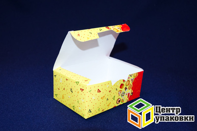 Коробка на вынос Fast Food 115×75×45 мм (1-400-100 шт.)