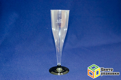 Фужер 180 мл Ди-Пласт прозрачный для шампанского (1-564-6 шт.)
