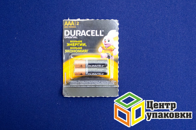 Батарейка Duracell LR6-BL-2 отрывной набор (1-12-1 уп. / 2 шт.)